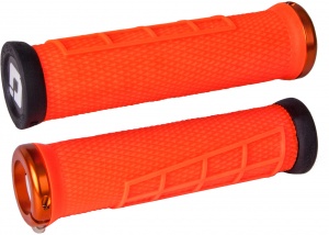 Elite Flow MTB Lock On Grips 130mm - Orange  ODI