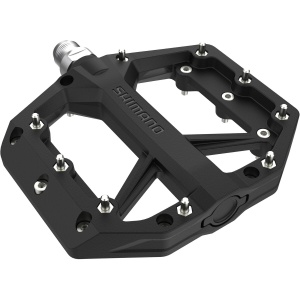 PD-GR400 flat pedals, resin with pins, black
